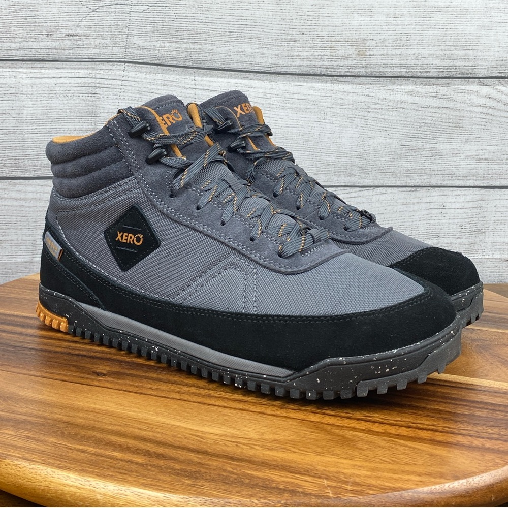 Xero Ridgeway Retro Inspired Waterproof Hiker Barefoot Boot Men’s Shoe Size 10 - Picture 3 of 13